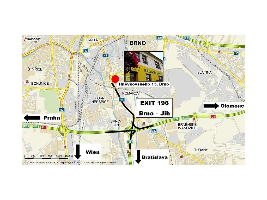 Bed & Breakfast Hostel Brno